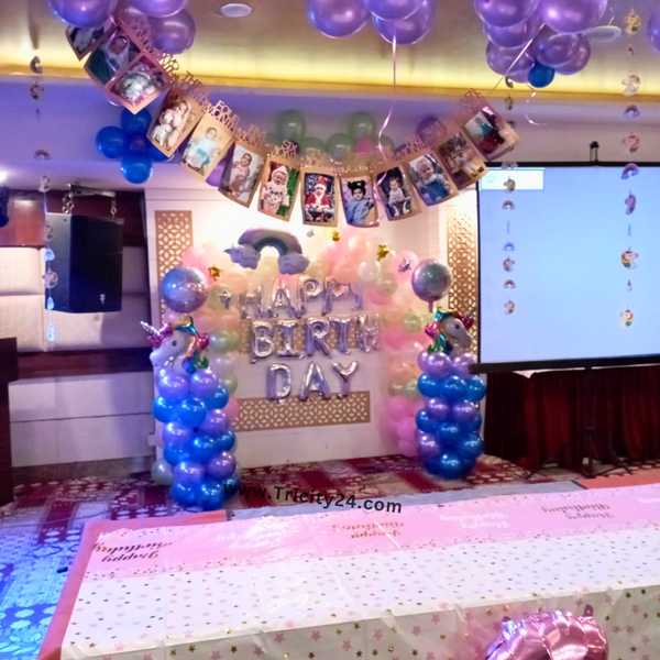 Birthday Balloon Decoration Theme Party For Kids (P541).