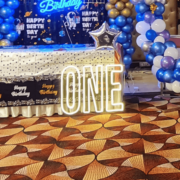 One Party Decoration Neon Sign Light (Rental) R03