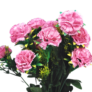 Pink & Green Artificial Flower Bouquet (Rental) R04