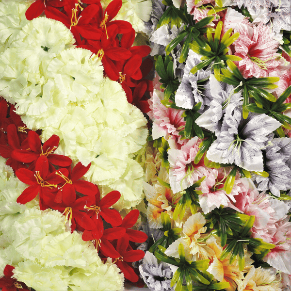 Multicolor Artificial Vertical Flower Frame (Rental) R17