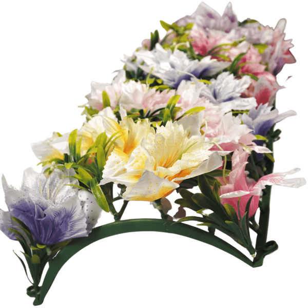Multicolor Artificial Vertical Flower Frame (Rental) R17