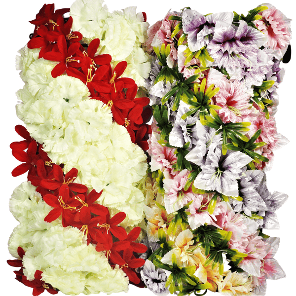 Multicolor Artificial Vertical Flower Frame (Rental) R17