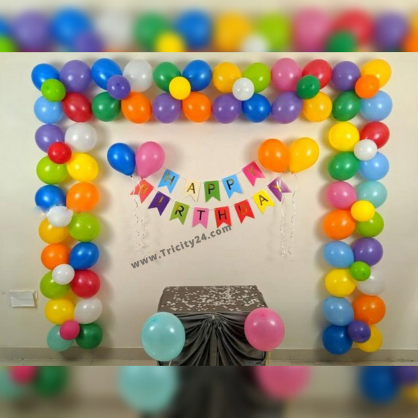  Multicolor Balloon Decoration