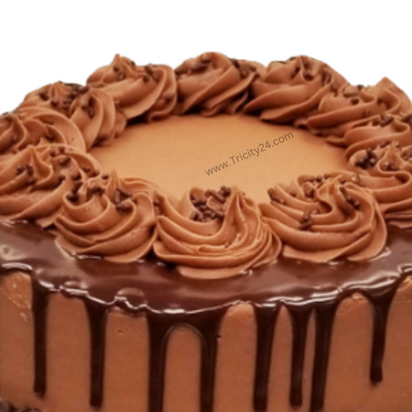 (M206) Chocolate Nutty Cake (Half Kg).
