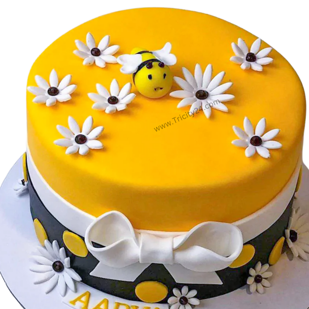 Buy Happy Bee-day Cake Topper Bee Day Cake Topper Bee Themed Online in  India - Etsy