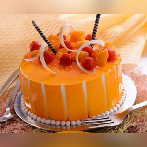 (M25) Mango Cherrie Cake (Half Kg).