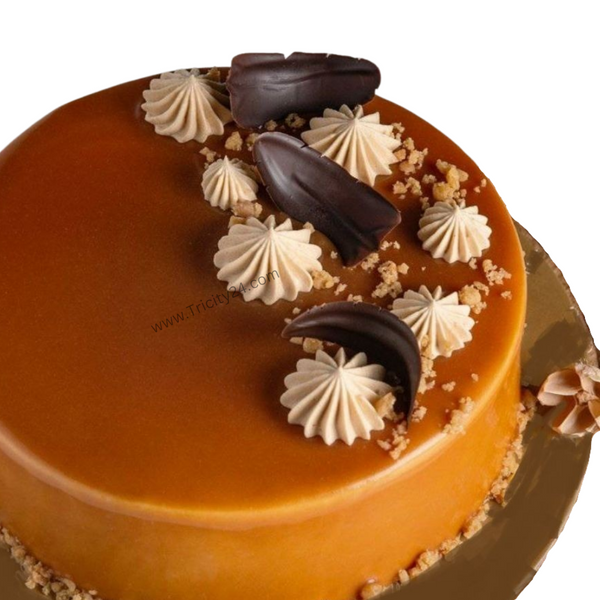 (M30) Signature Butterscotch Soft Cake  (Half Kg).