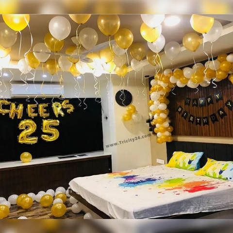25th Cheers Birthday Decoration (P155).