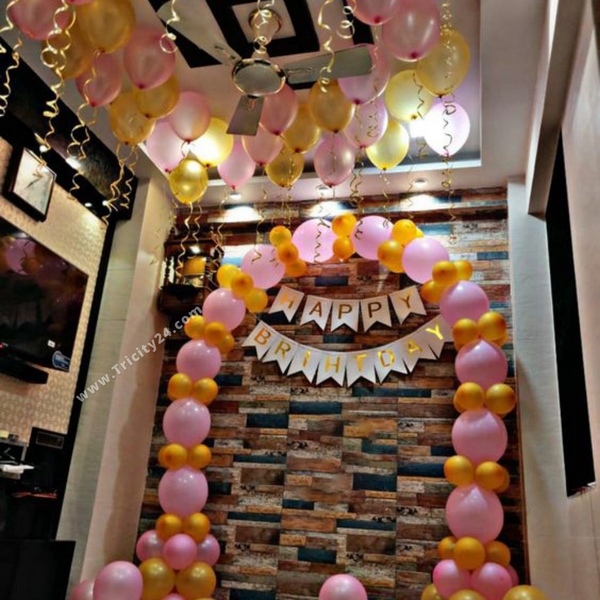 Birthday Party Decoration At Home (P169).