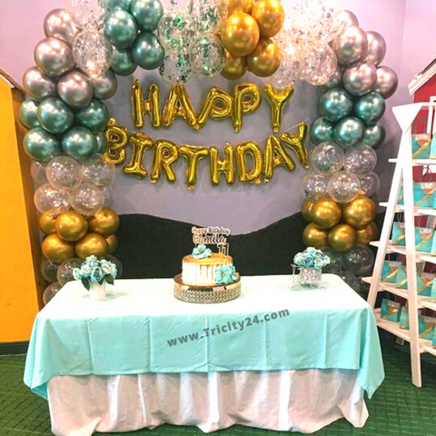 Birthday Confetti Balloons Decoration (P213).