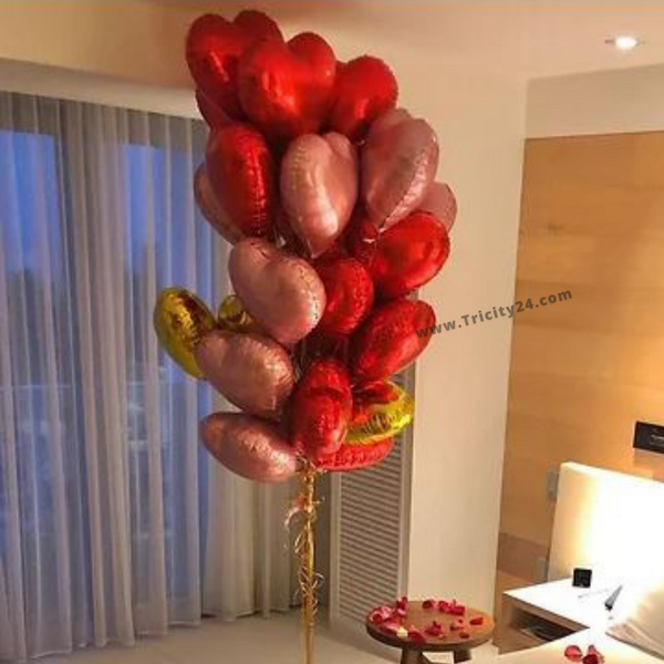 Jumbo Heart Bouquet Decoration (P235).