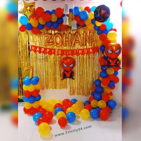 Balloons Decoration At Home For Kids (P246).