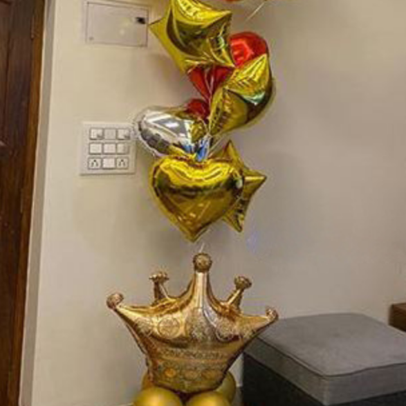Glorious Helium Balloon Bouquet Decoration (P257).