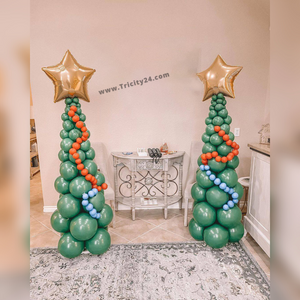 Christmas Tree Balloon Decoration (P265).
