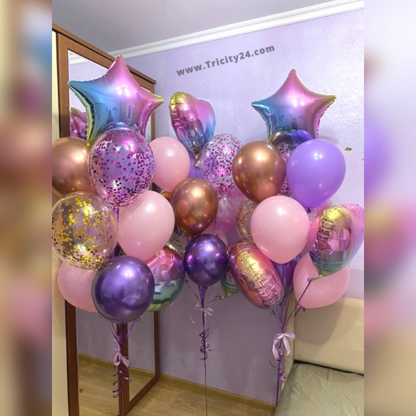 Helium Balloon Bouquet Decoration (P281).