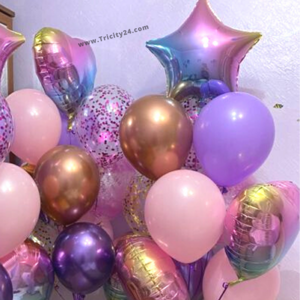 Helium Balloon Bouquet Decoration (P281).