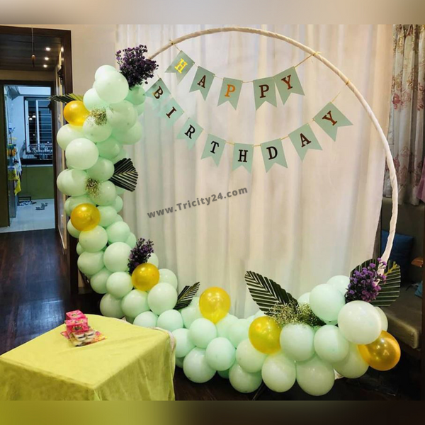 Birthday Balloon Ring Decoration (P302).