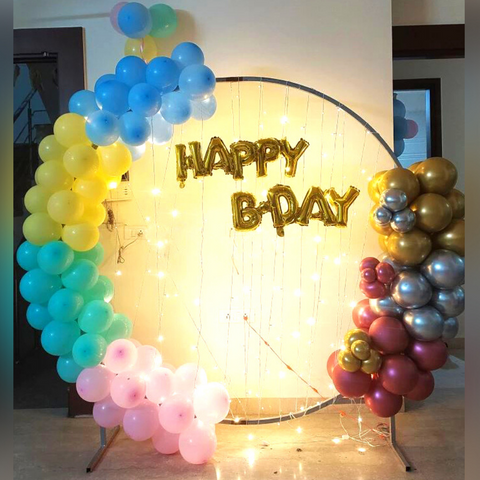 Ring Setup With LED Lights Decoration (P308).