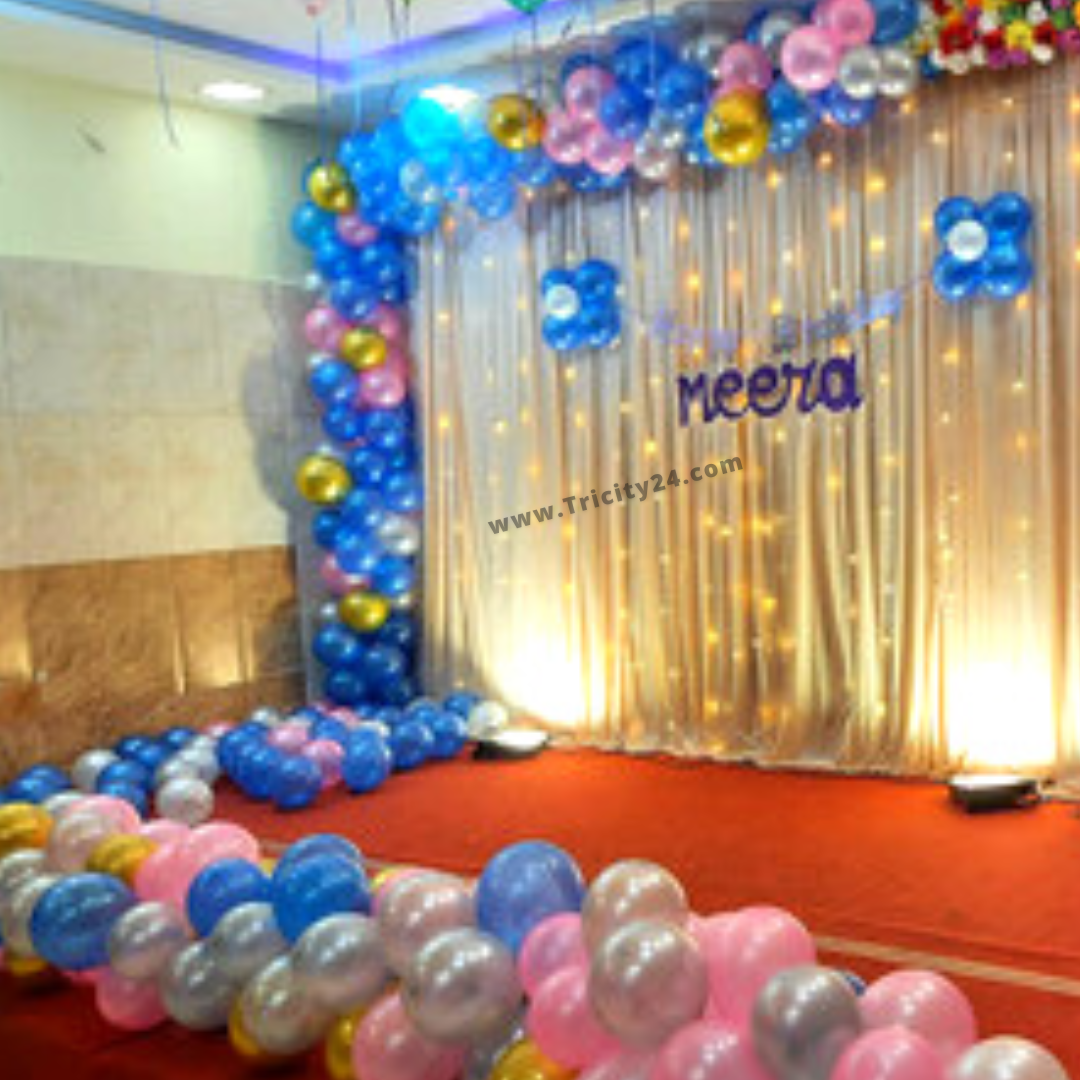 Birthday Stage Party Decoration – Tricity 24