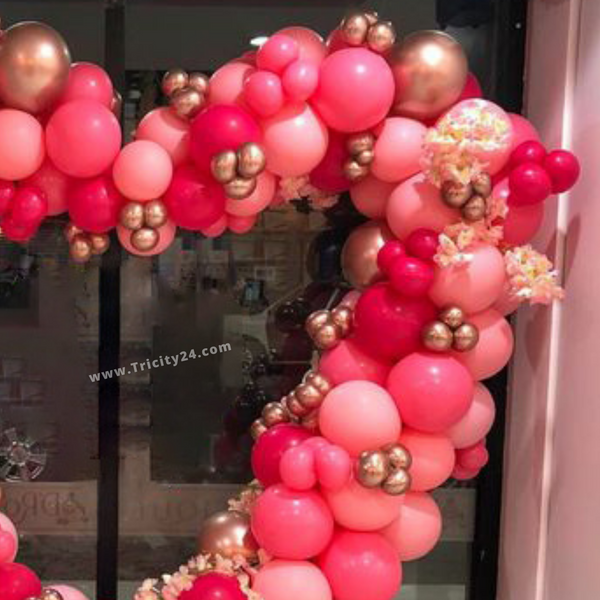 Valentine Heart Balloons Surprise Decoration (P408).