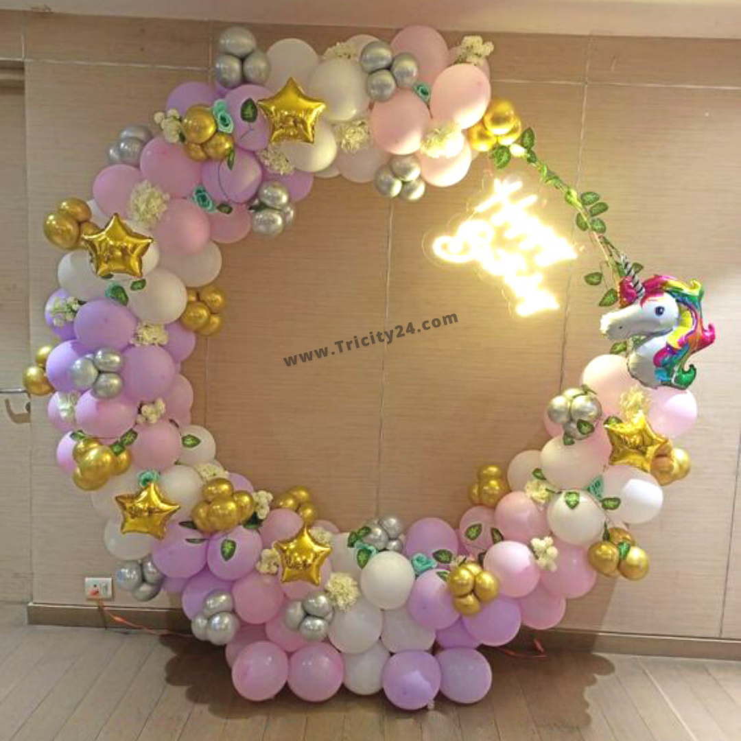 Unicorn Theme Birthday Party Decoration (P420).