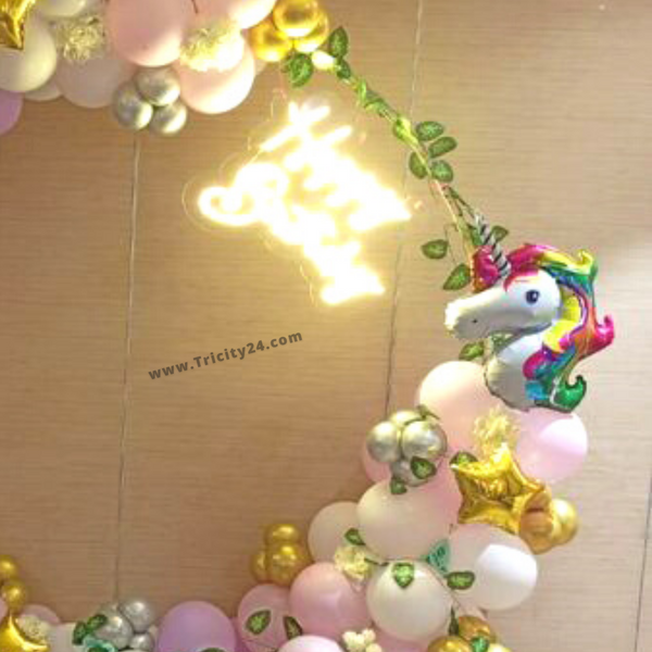 Unicorn Theme Birthday Party Decoration (P420).