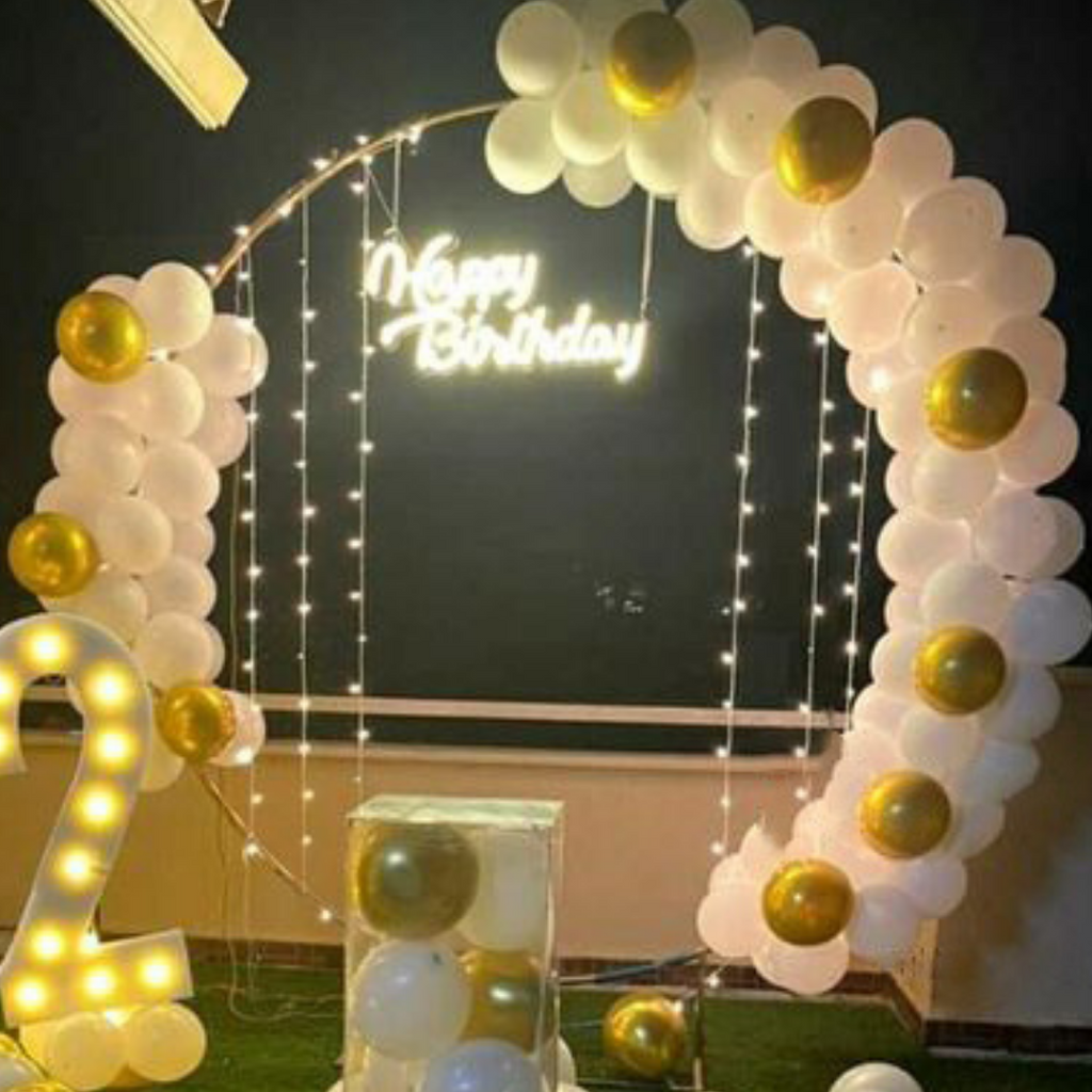 Terrace decoration for birthdays. Celebrate your birthday in style with a…  | by 7 Events | Medium