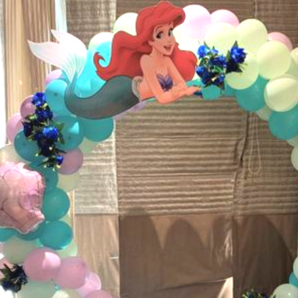 Mermaid Theme Ring Decoration (P430).