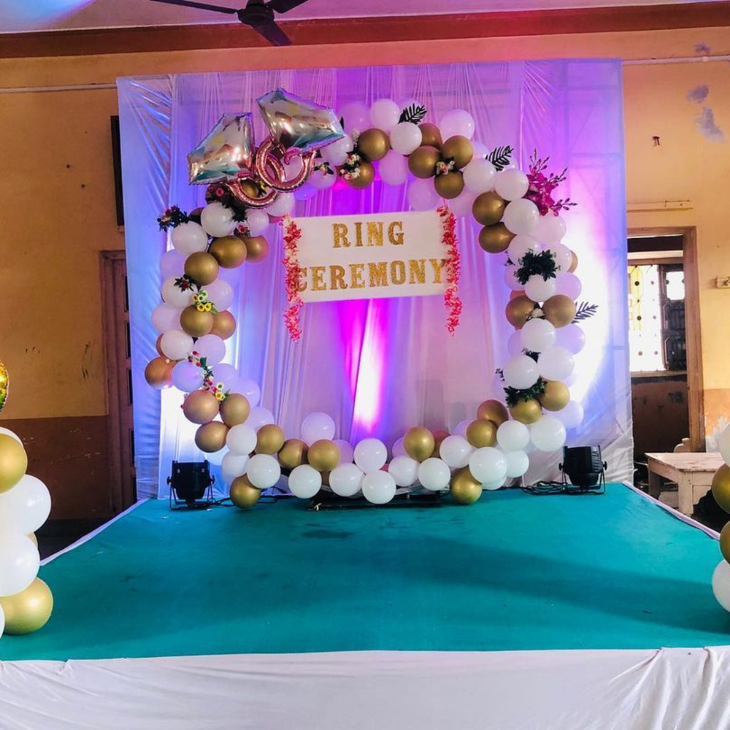 Get Creative with Ring Ceremony Decoration | Born To Party