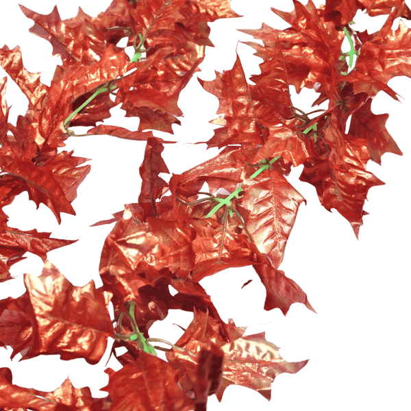 'Red' Artificial Maple Plant Vines For Home Decoration (Rental) R13