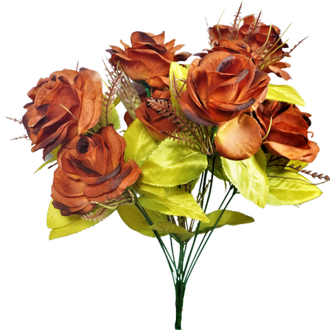 Artificial Rose Decoration Silk Flowers Bouquets (Rental) R39